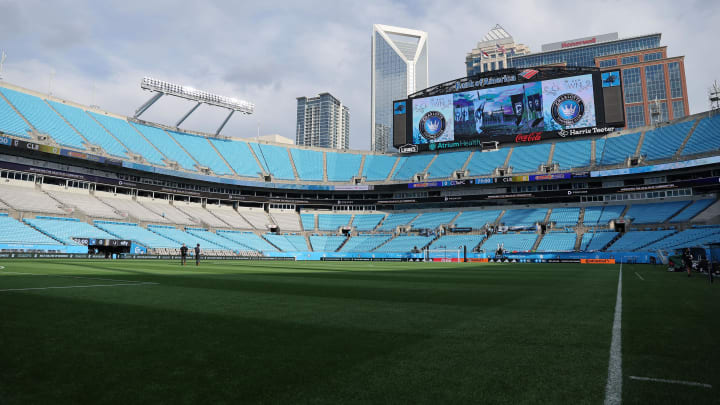 Bank of America Stadium will host one of the two semi-finals