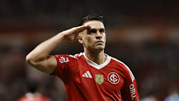 Borré foi o grande nome da vitória expressiva do Inter no Gre-Nal