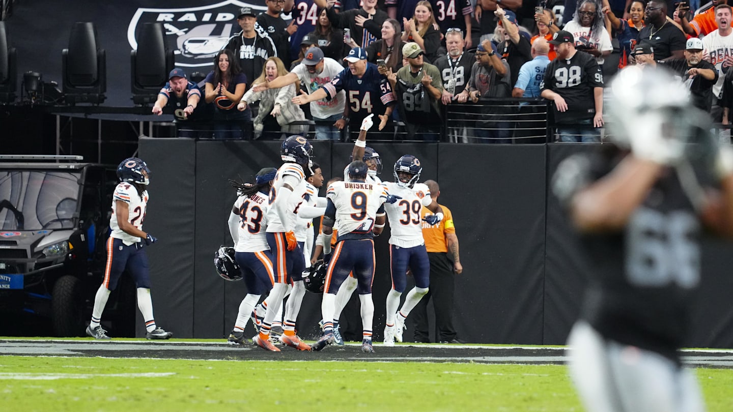 An unlikely Bears' hero and 4 winners from stunning victory over Raiders