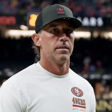 San Francisco 49ers head coach Kyle Shanahan.