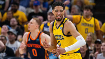 Indiana Pacers guard Tyrese Haliburton.