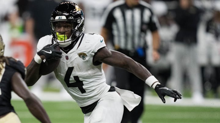 Jaguars RB Tank Bigsby has a chance to be a major deep sleeper in 2025 fantasy football drafts. 