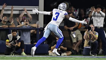 Dallas Cowboys wide receiver George Pickens (3)