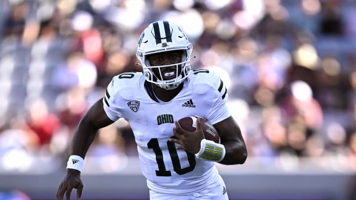 Quarterback CJ Harris played at Ohio last season