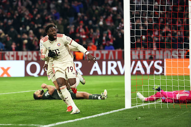 Alphonso Davies Bayern Munich Champions League