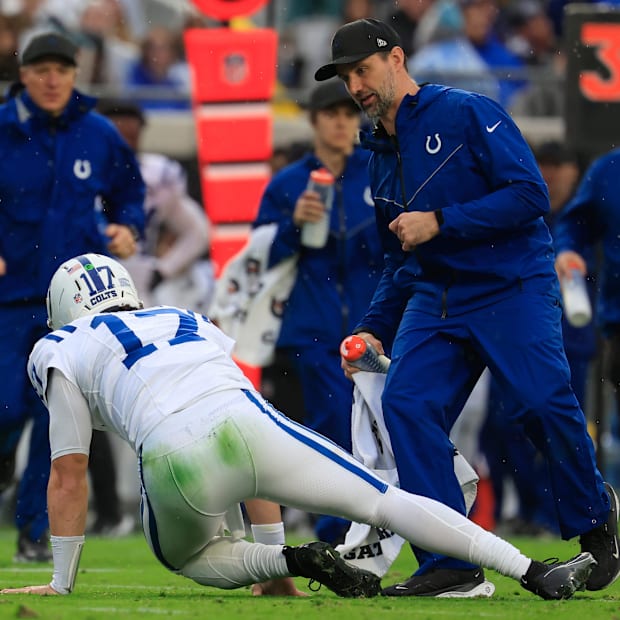 Indianapolis Colts quarterback Daniel Jones