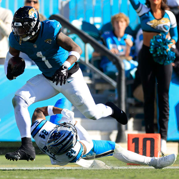 Jacksonville Jaguars, Carolina Panthers, NFL, Vonn Bell, Travis Etienne Jr.