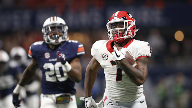 Georgia Bulldogs running back D'Andre Swift 