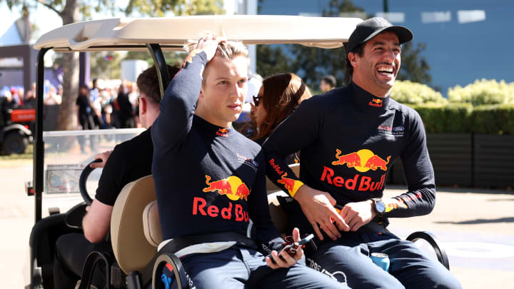 Liam Lawson, Daniel Ricciardo, Red Bull, Formula 1