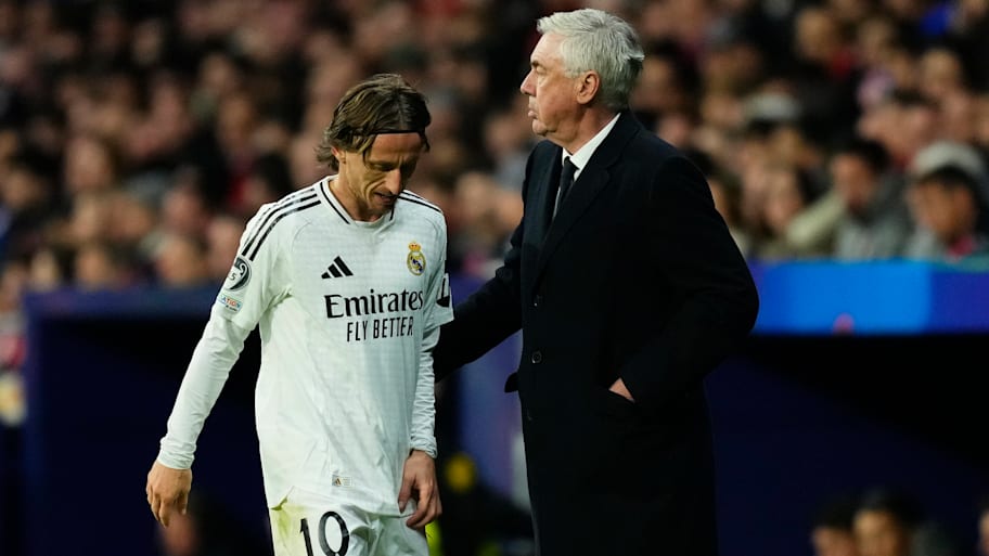 Luka Modric and Carlo Ancelotti are both set to leave Real Madrid this summer. | IMAGO/NurPhoto