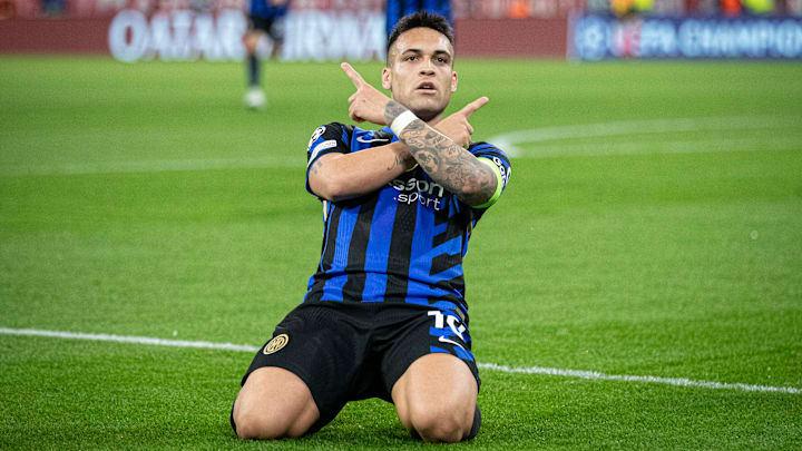 Lautaro Martínez scored the opener for Inter Milan.