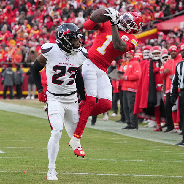 Kansas City Chiefs wide receiver Xavier Worthy