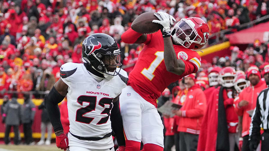 Kansas City Chiefs wide receiver Xavier Worthy