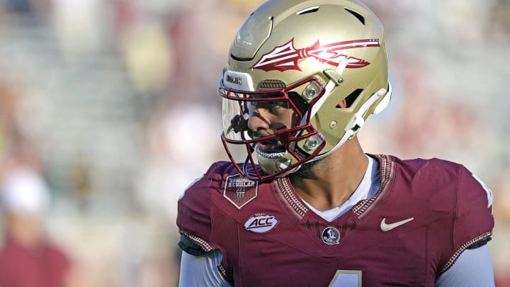 Florida State Seminoles quarterback DJ Uiagalelei 