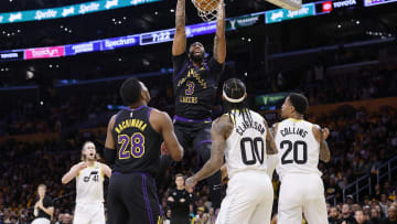 Utah Jazz v Los Angeles Lakers