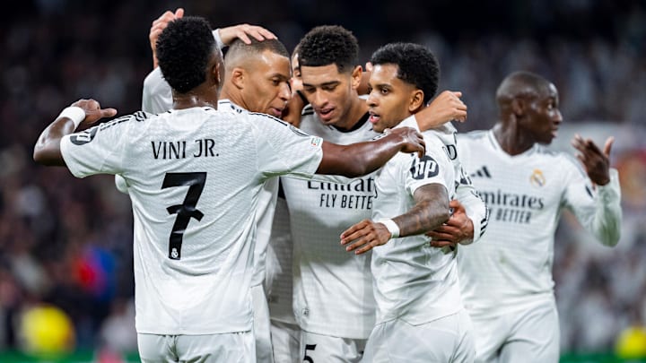 Los Blancos will look to keep their spot atop the La Liga standings with a victory against Espanyol. Los Blancos will look to keep their spot atop the La Liga standings with a victory against Espanyol.