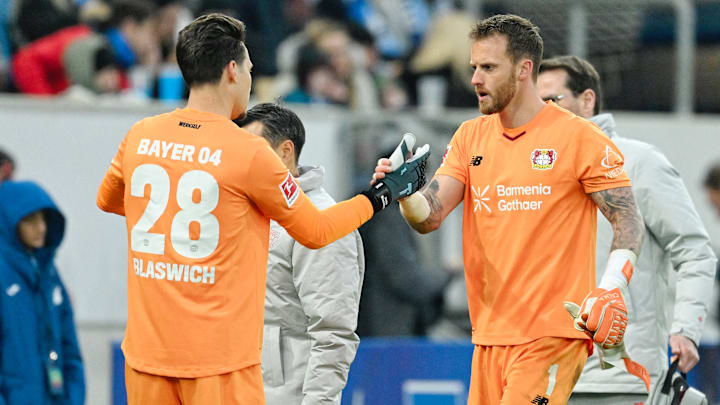 Janis Blaswich und Mark Flekken