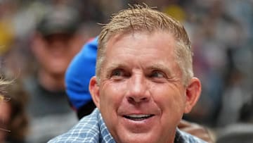 Jun 12, 2023; Denver, Colorado, USA; Denver Broncos head coach Sean Payton attends game five of the