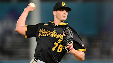 Pittsburgh Pirates pitcher Thomas Harrington.