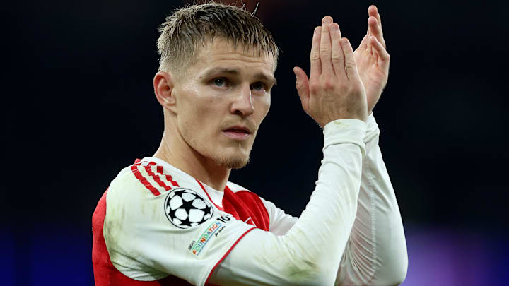 Martin Odegaard et Arsenal se sont imposés face à l'Olympiakos.