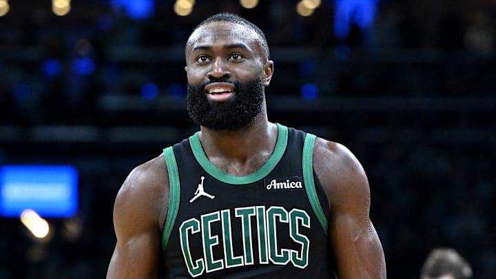 Boston Celtics wing Jaylen Brown.