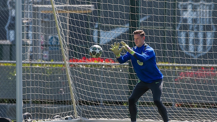 Marc-Andre ter Stegen pourrait quitter le Barça cet été. Marc-Andre ter Stegen pourrait quitter le Barça cet été.