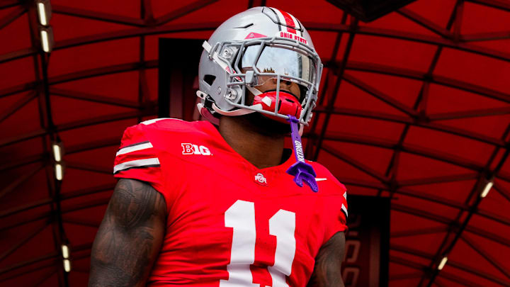 Ohio State Buckeyes wide receiver Quincy Porter (11)
