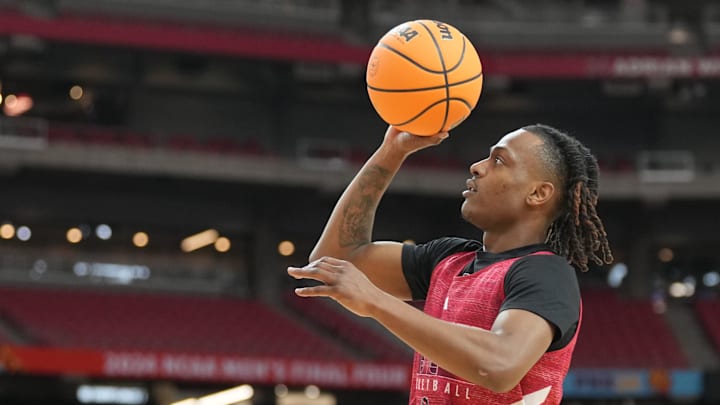 NC State basketball guard DJ Horne NC State basketball guard DJ Horne