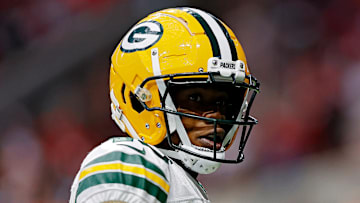 Green Bay Packers wide receiver Dontayvion Wicks