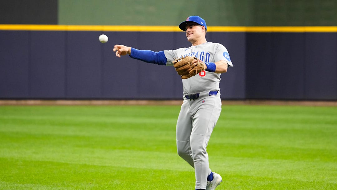 Chicago Cubs third baseman Matt Shaw.