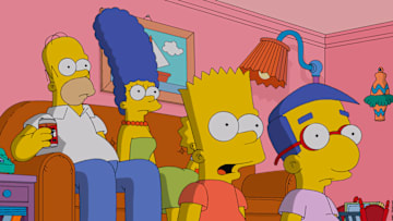 THE SIMPSONS: The town of Springfield is shocked when Krusty announces his plans to retire from show business in the all-new ÒClown in the DumpsÓ milestone season 26 premiere episode of THE SIMPSONS airing Sunday, Sept. 28 (8:00-8:30 PM ET/PT) on FOX. THE SIMPSONS ªÊand © 2014 TCFFC ALL RIGHTS RESERVED.