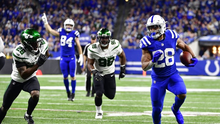 The Colts got themselves back into the playoff hunt with a big win over the Jets.