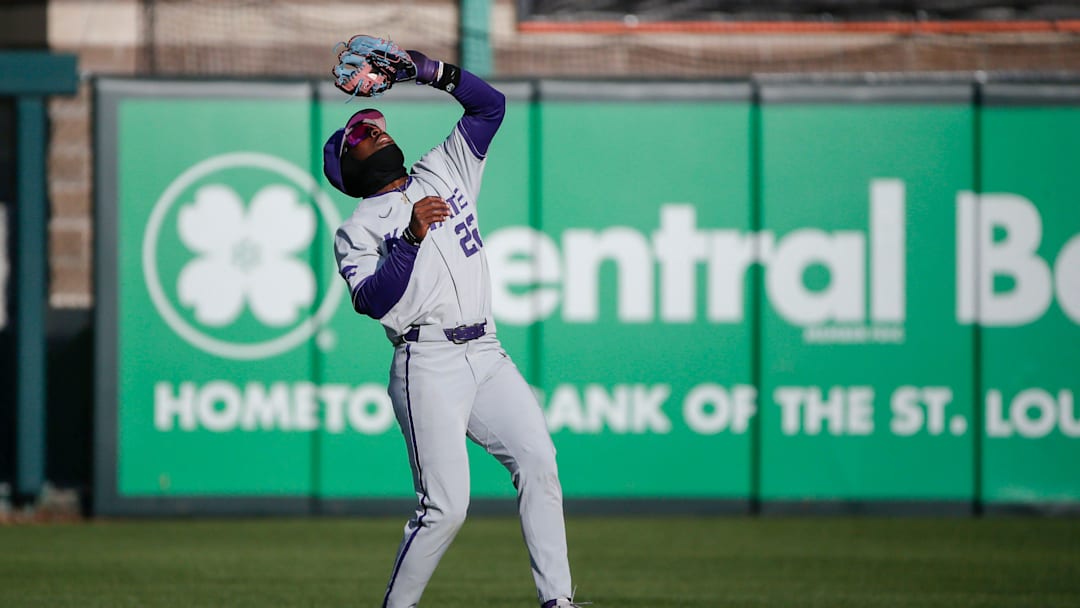 The Missouri State Bears took on the Kansas State Wildcats at Hammons Field on Wednesday, April 3, 2024.