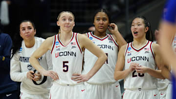 UConn is favored by 14.5 points in the Sweet 16. 
