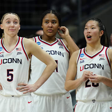 UConn is favored by 14.5 points in the Sweet 16. 