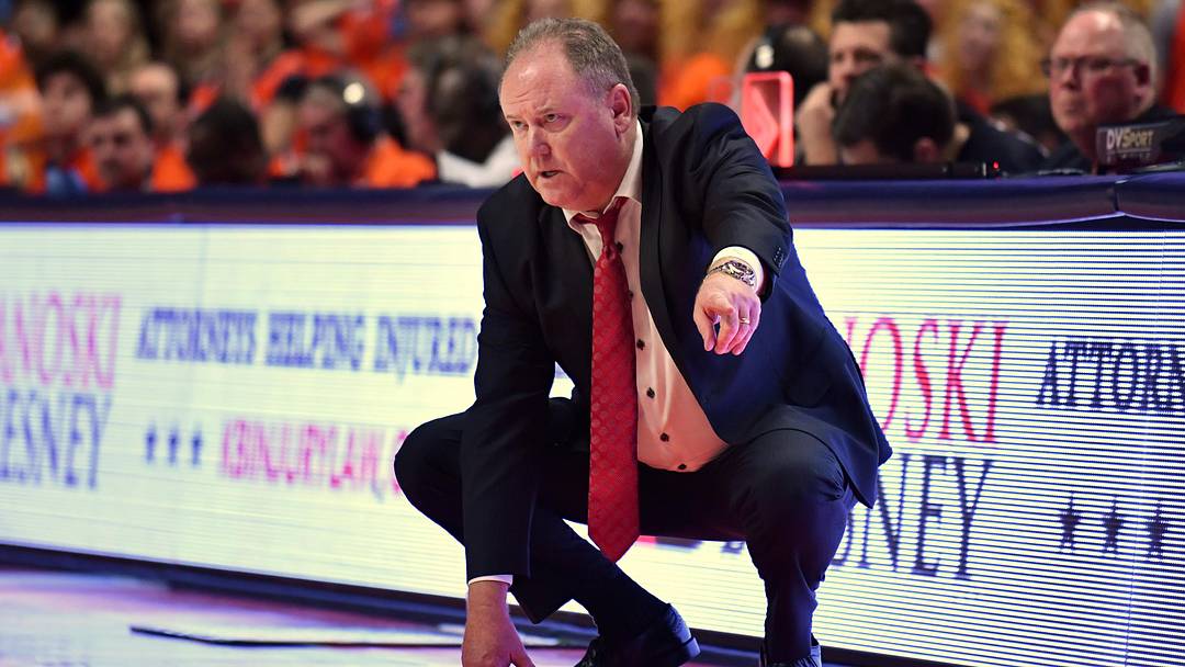 Wisconsin Badgers head coach Greg Gard. Wisconsin Badgers head coach Greg Gard.