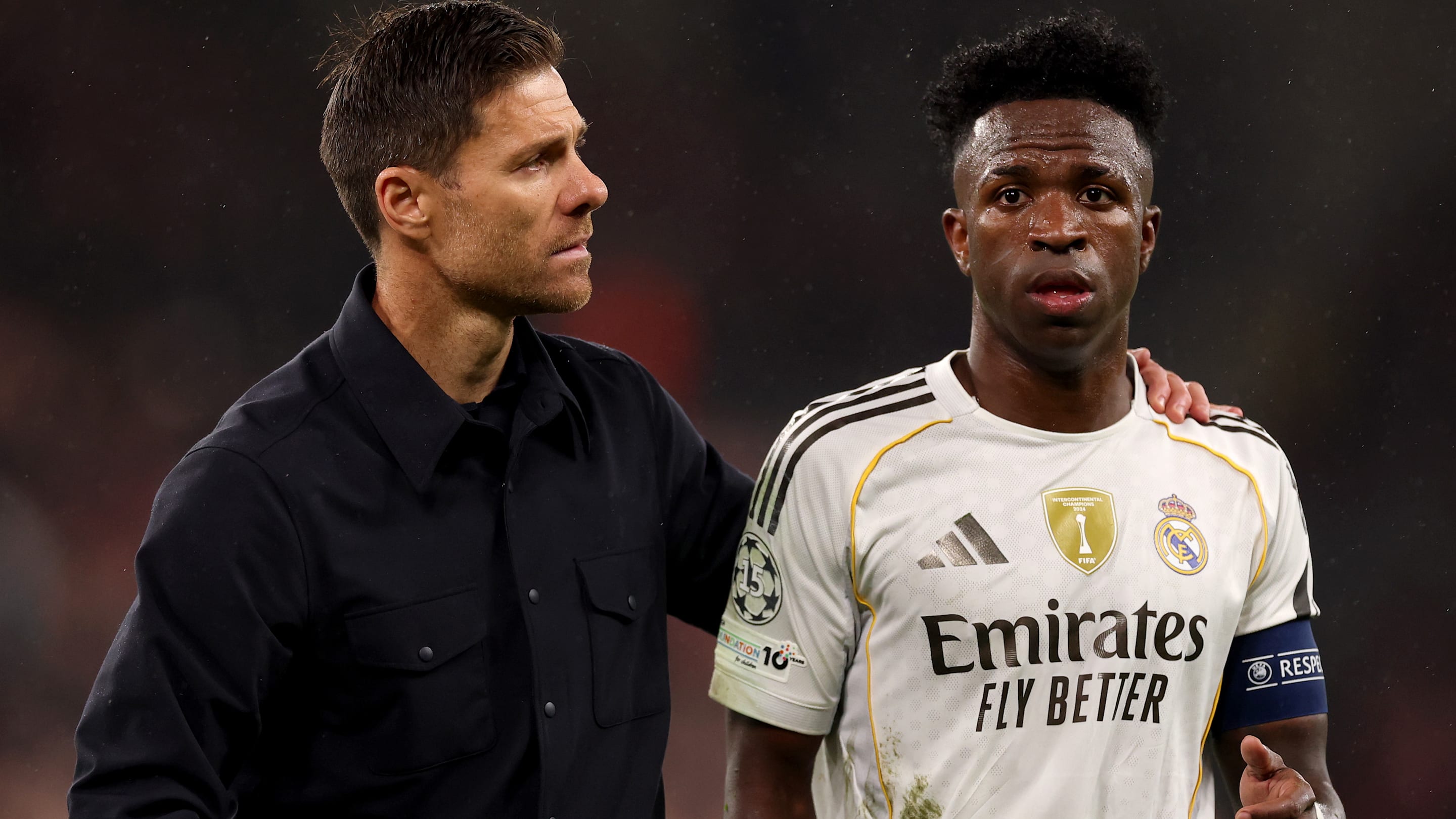 Real Madrid mercato : Florentino Pérez a eu une explication avec Xabi Alonso au sujet de Vinicius Jr