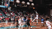 Nebraska takes on Oregon State at the Sanford Pentagon, Nov. 18, 2023. The Huskers won the game 84-63.