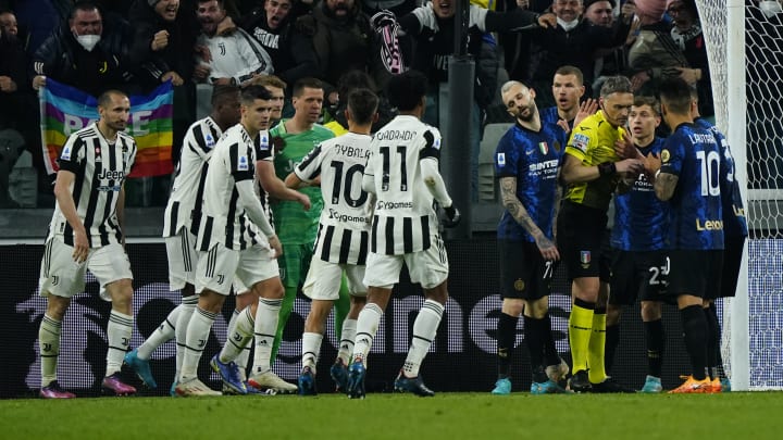 Juventus and Inter have won 55 Italian top flight titles between them