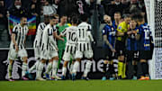Uno scatto di Juventus-Inter 