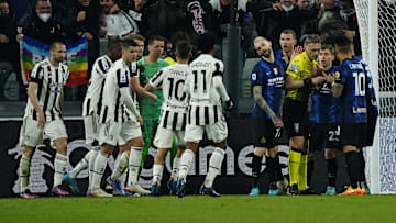 Uno scatto di Juventus-Inter 