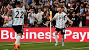 Messi y Lautaro