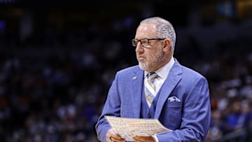 Buzz Williams during the first half in the second round of the NCAA Tournament.  Mandatory Credit: Isaiah J. Downing-Imagn Images
