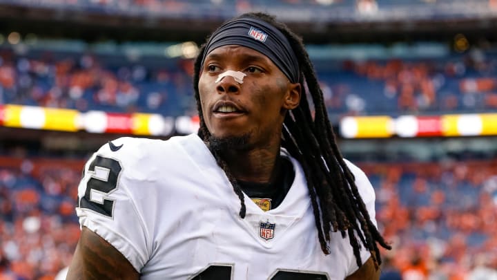 Sep 16, 2018; Denver, CO, USA; Oakland Raiders wide receiver Martavis Bryant (12) after the game against the Denver Broncos at Broncos Stadium at Mile High. Mandatory Credit: Isaiah J. Downing-USA TODAY Sports