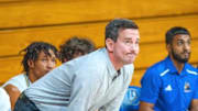 Reilly Campbell coaching at Cardinal Newman High School during the 2022-2023 season (Photo Credit: Reilly Campbell (X)