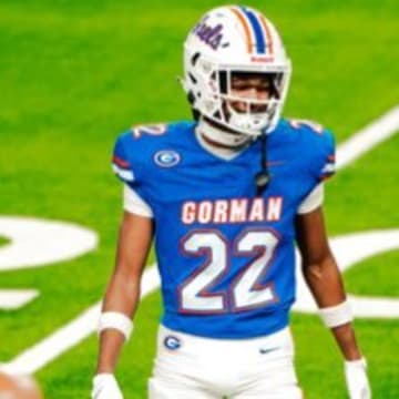 Kamil Loud during a Bishop Gorman High School football game