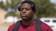 2027 defensive lineman Johnnie Fitzgerald from Red Oaks High School in Texas