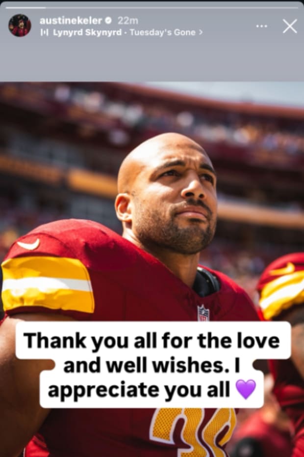 Washington Commanders' RB Austin Ekeler