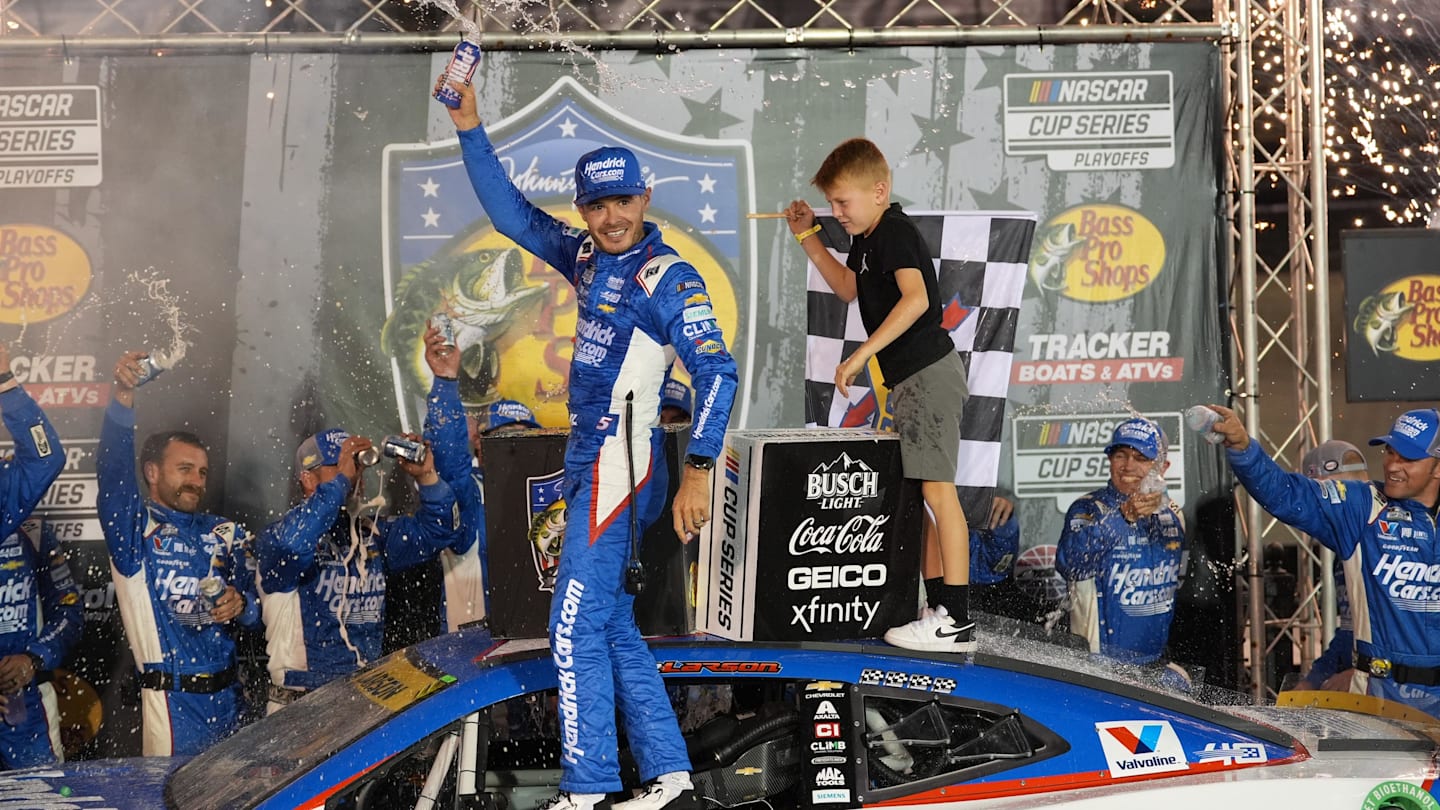 Kyle Larson Dominates at Bristol in NASCAR Cup Series Night Race