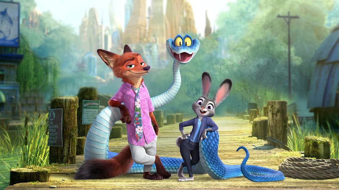 GREAT MYSTERY -- Walt Disney Animation Studios’ “Zootopia 2” welcomes back to the big screen detectives Judy Hopps (voice of Ginnifer Goodwin) and Nick Wilde (voice of Jason Bateman). When a snake called Gary De’Snake (voice of Ke Huy Quan) arrives on the scene, he kicks off a great mystery—but Nick and Judy are on the case. From the Oscar-winning team of Disney Animation chief creative officer Jared Bush and Byron Howard (directors) and Yvett Merino (producer), “Zootopia 2” releases in theaters